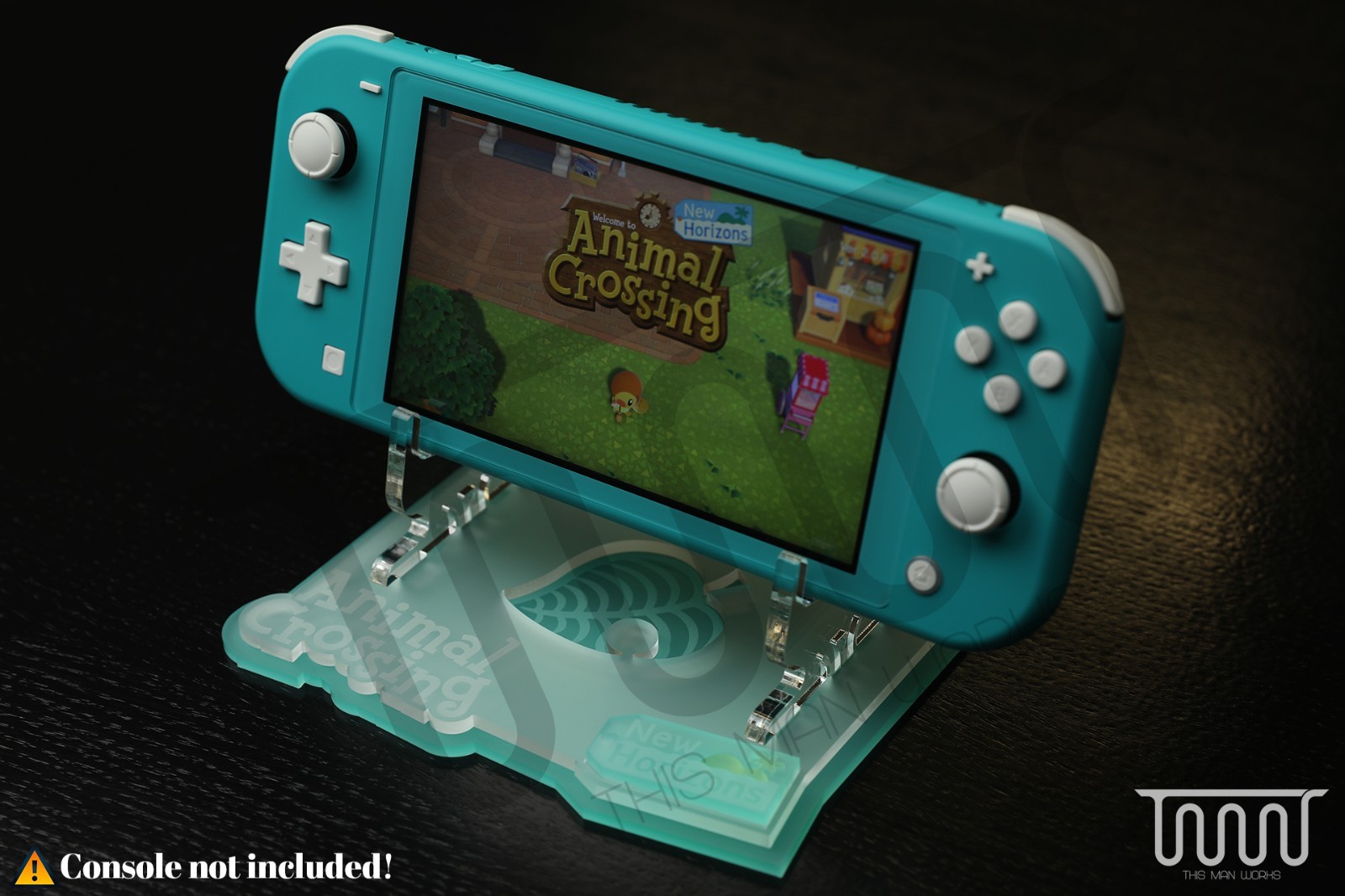 Acrylic Display Stand Nintendo Switch Lite Animal Crossing New Horizons Edition
