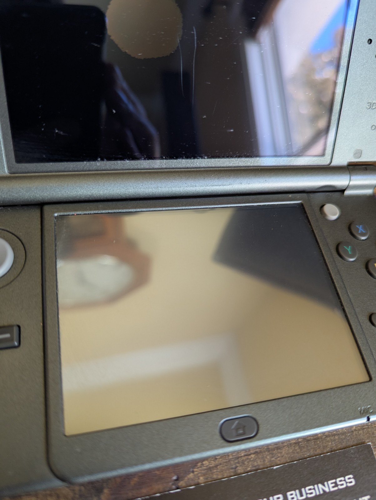 Nintendo New 3DS XL Black Console Dead Pixel Spot