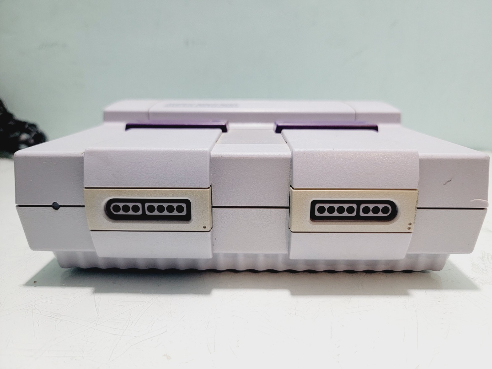Super Nintendo System SNES Bundle Console with 7 Games 2 Controllers WORKS!