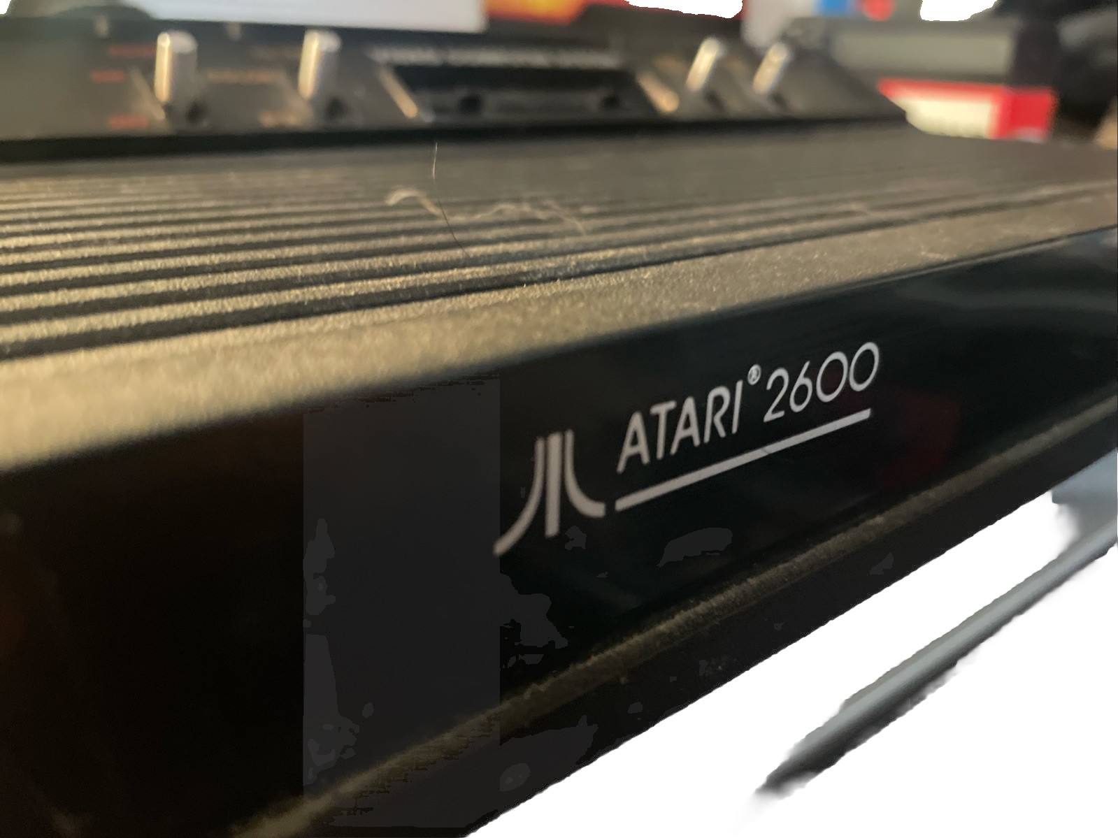 Atari 2600 Video Game Console 1 Joystick Tested Working Pac-Man 4 Games Total. 1