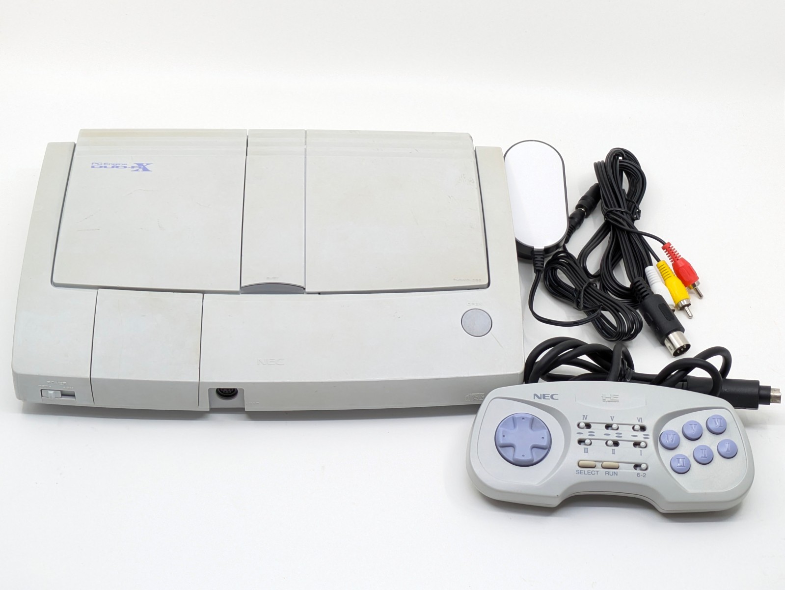 PC Engine Duo-RX Console Set Super CD-Rom2 w/Controller Japan Tested