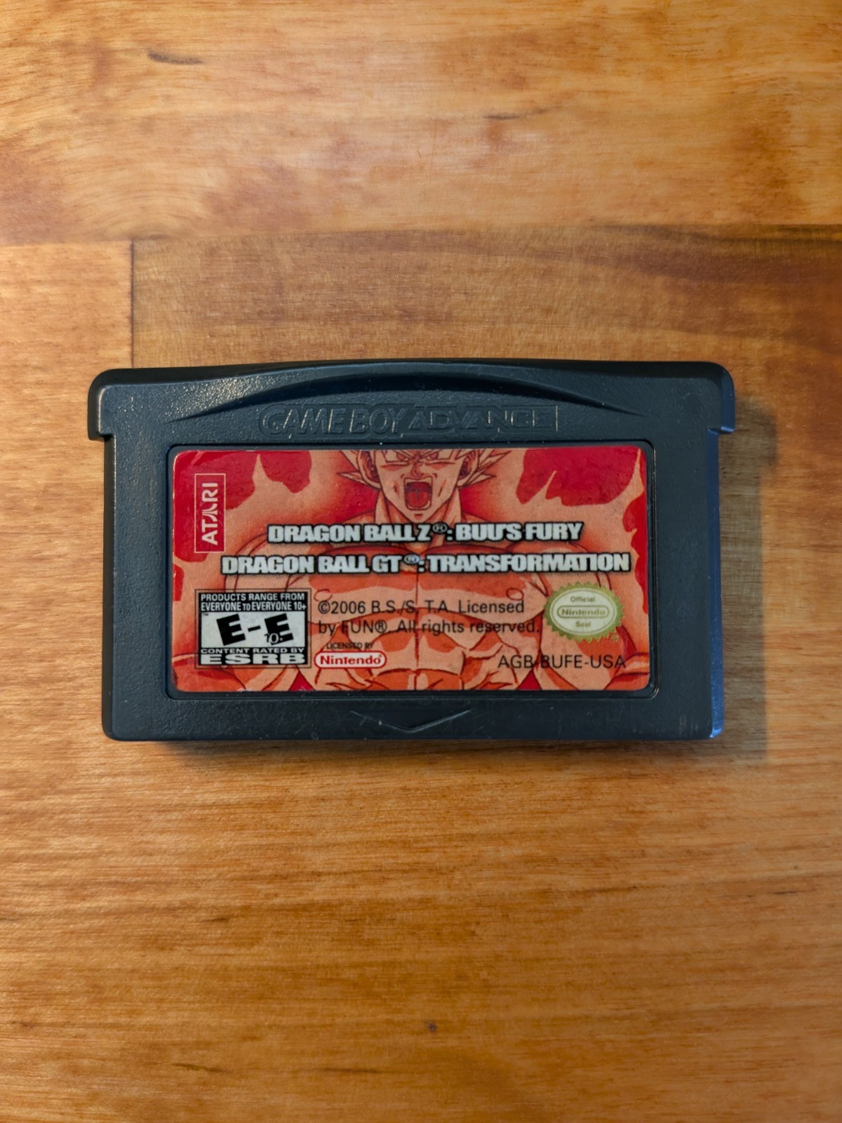 Gameboy Advance SP CUSTOM – Backlit IPS Screen with 2 in 1 DragonBall Z Game