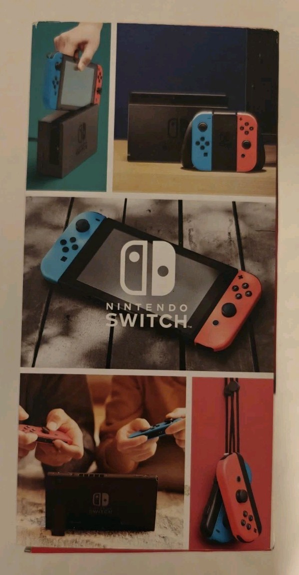 Nintendo Switch 32GB Console with Neon Red and Neon Blue Joy-Con *USED ONCE*