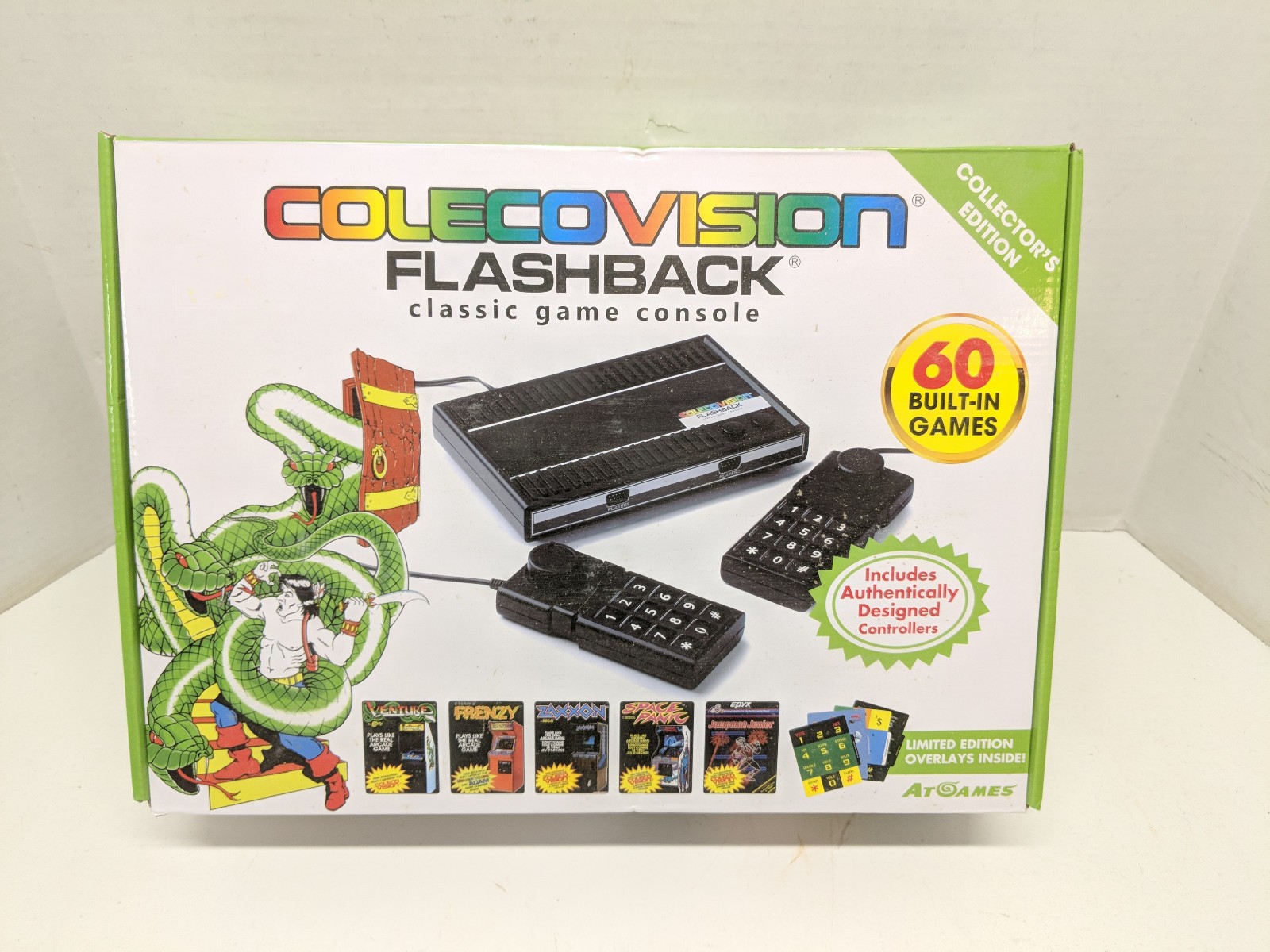 ColecoVision Flashback Classic Game Console Collectors Ed. W/ 60 Built-In Games