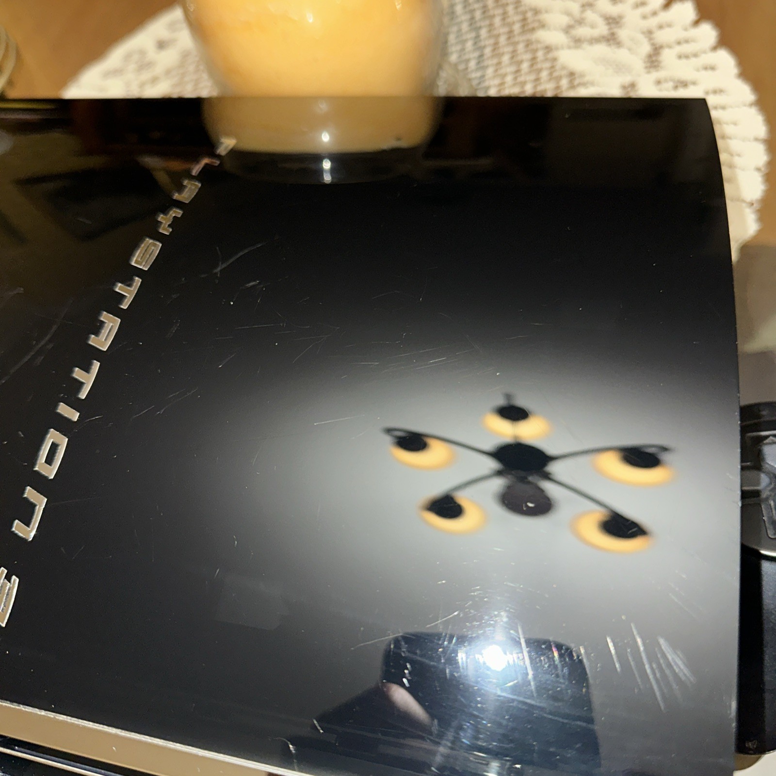 Sony PS3 CECHE01 Backward Compatible 80GB Console! Power cord and controller!