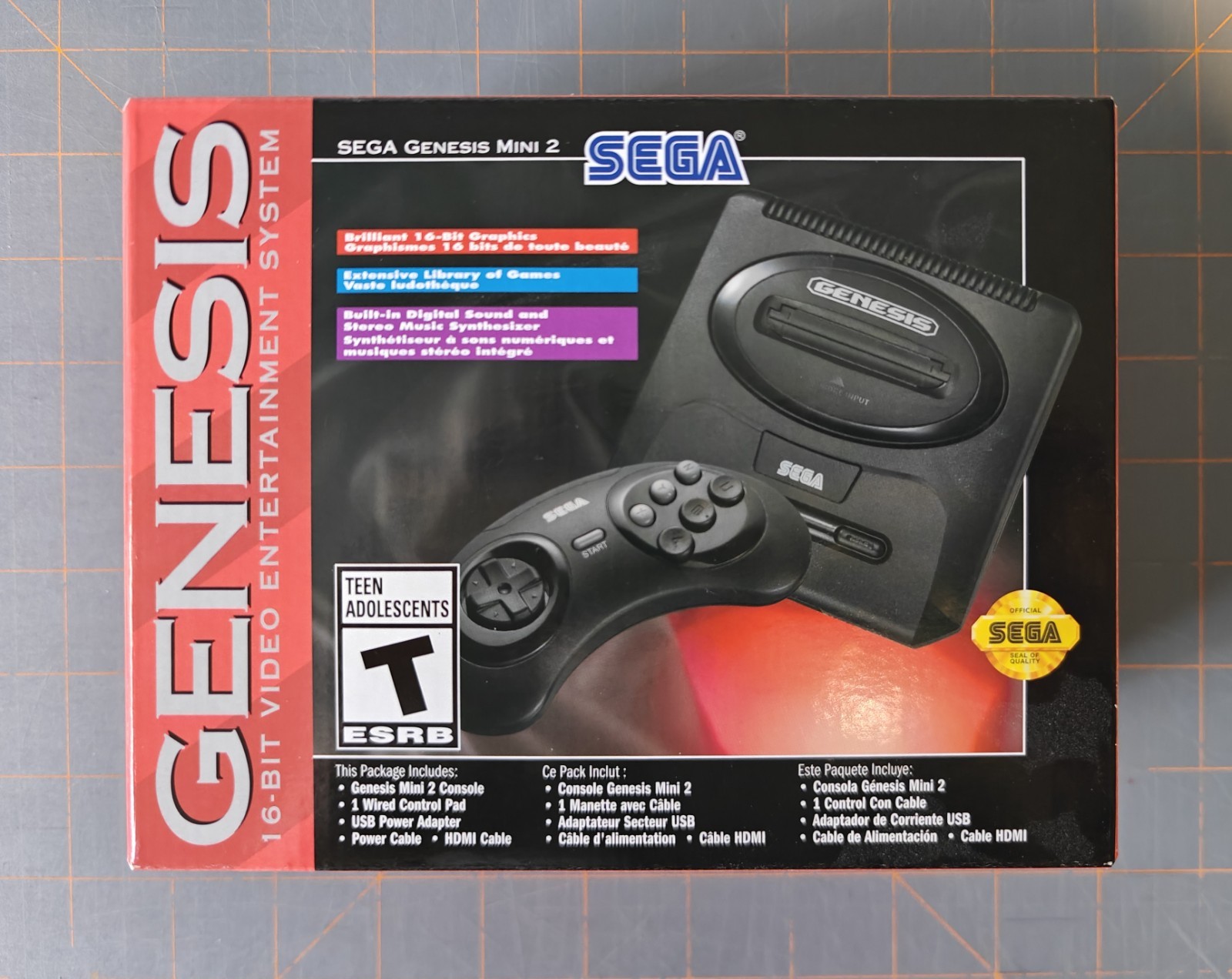 NIB Sega Genesis Mini 2 Console – North American Version (2022)