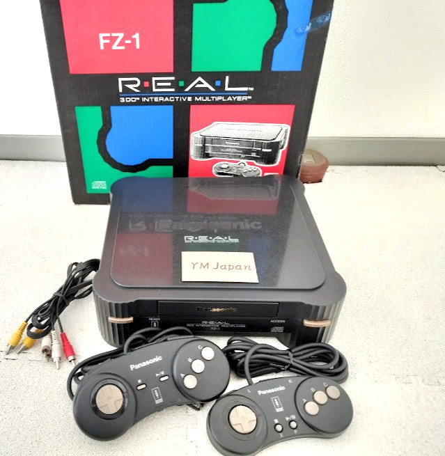 JUNK Panasonic 3DO REAL FZ-1 Console system Used w/controller Japan Junk
