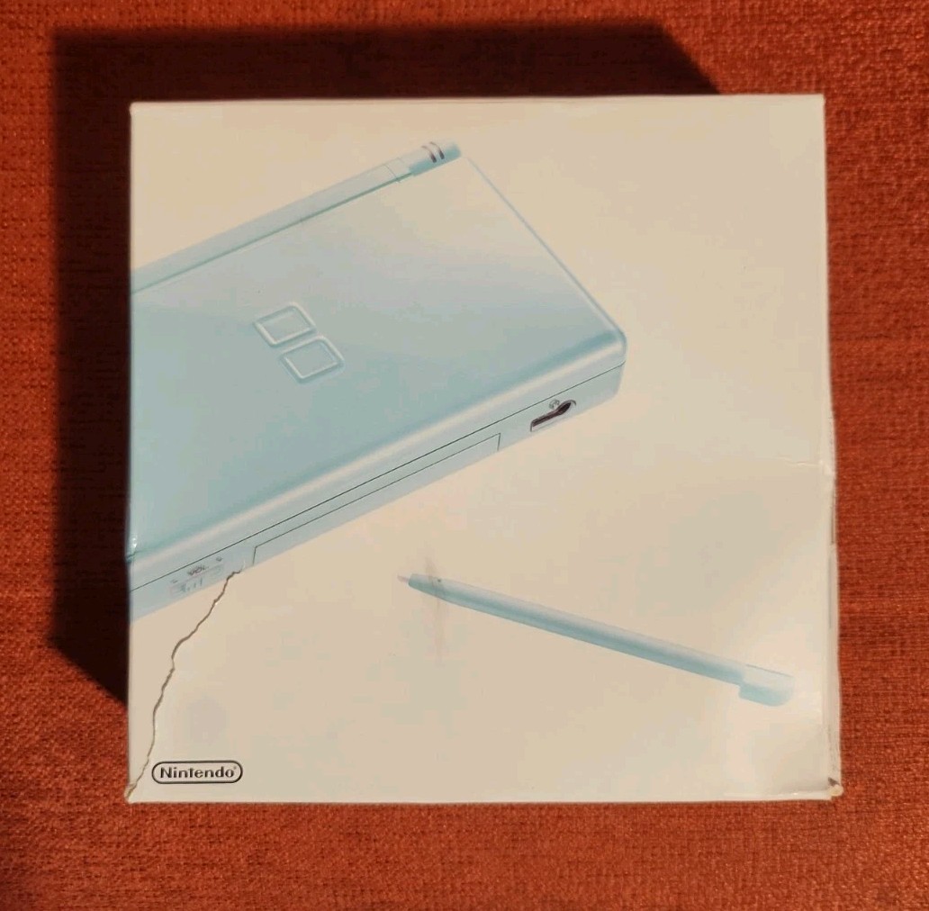 Nintendo DS Lite Handheld System Ice Blue – Used In Box
