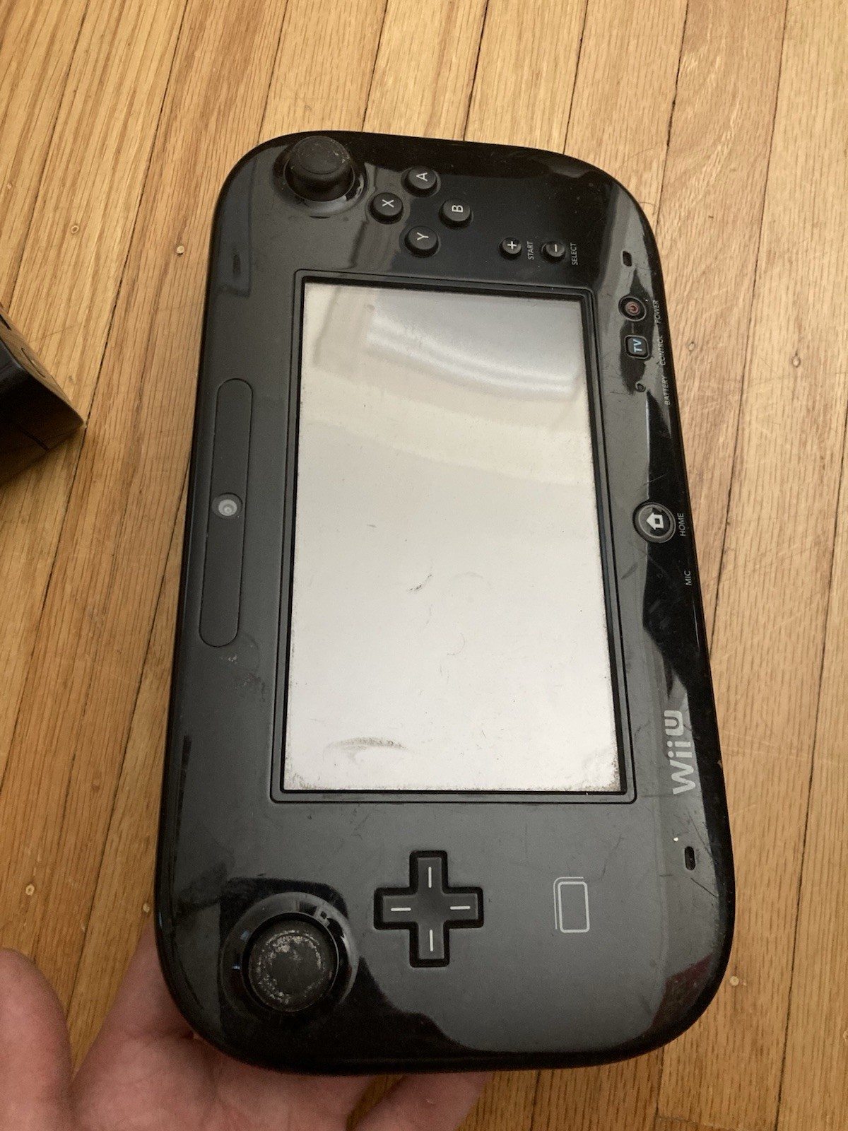 Nintendo Wii U WUP-101 Black Console 32GB w/ Gamepad WUP-010 Works TESTED