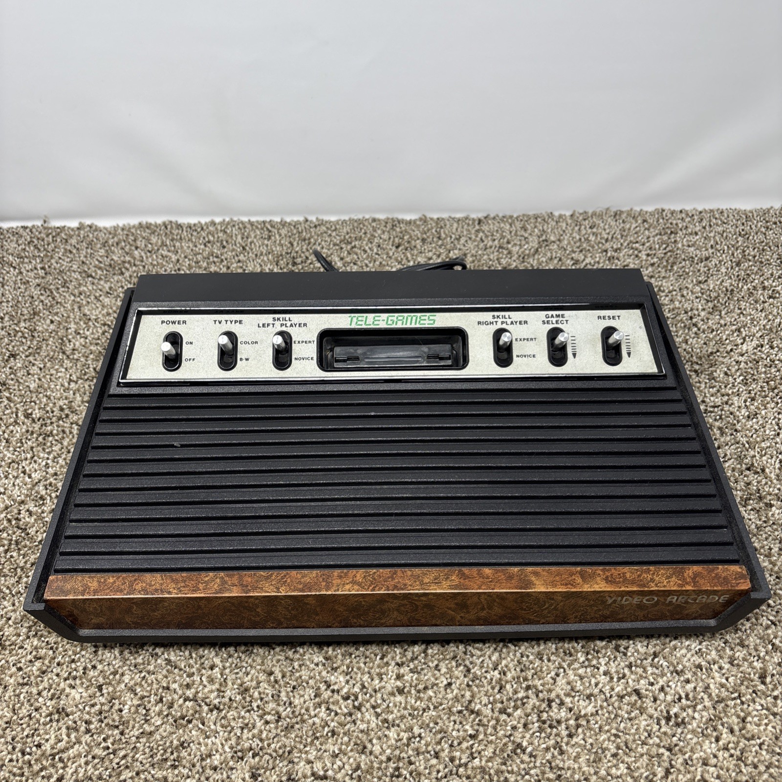 Atari 2600 Console Original 6 switch Console In Box Sears Tele Games Tested