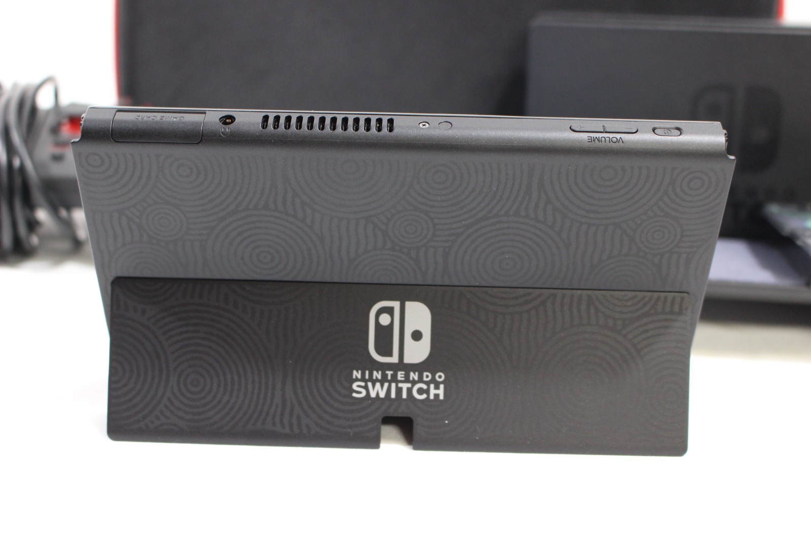 Nintendo Switch OLED Model HEG-001 Handheld Console – 64GB – W/ Extras