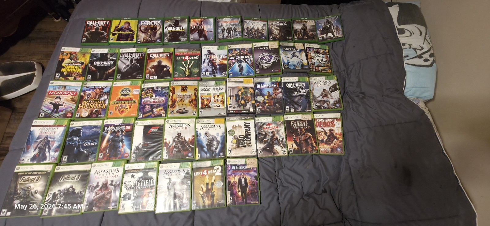 Microsoft Xbox One 500GB Console – Black With 47 Games
