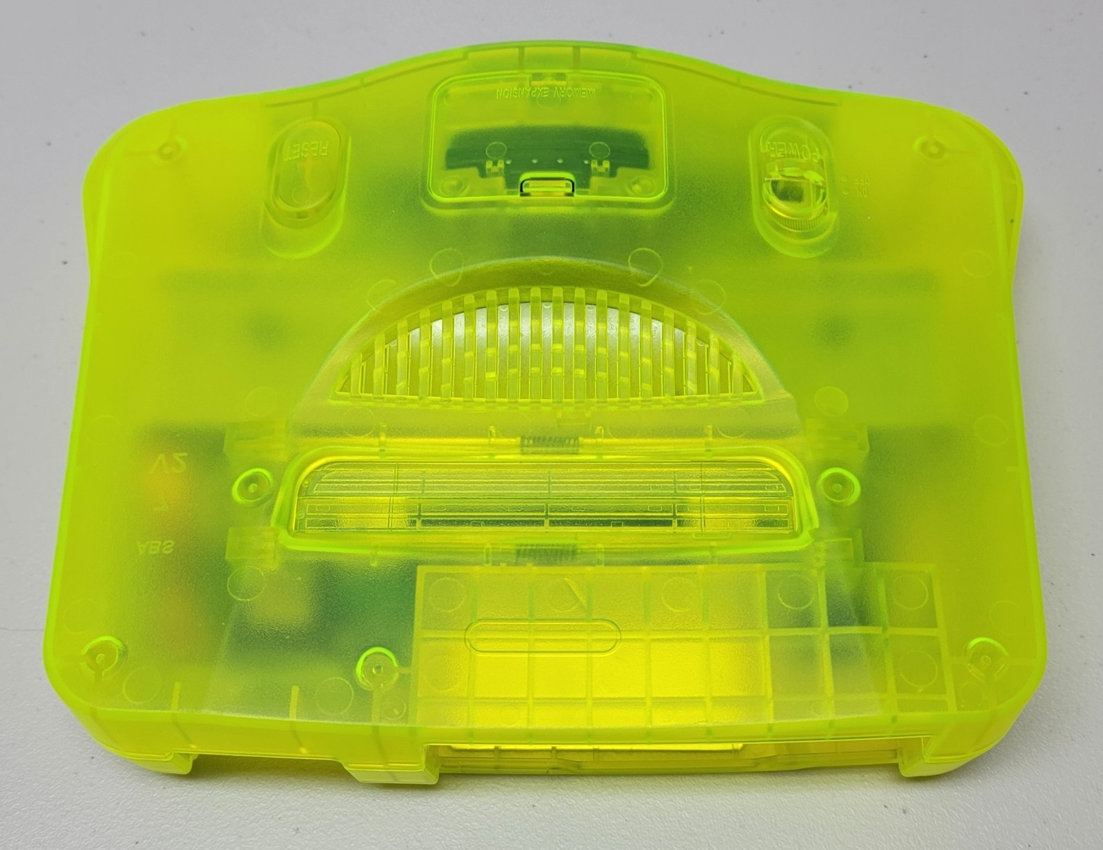 Extreme Green N64 Console With HDMI Mod & OEM Controller (12 Ft Paracorded Cord)