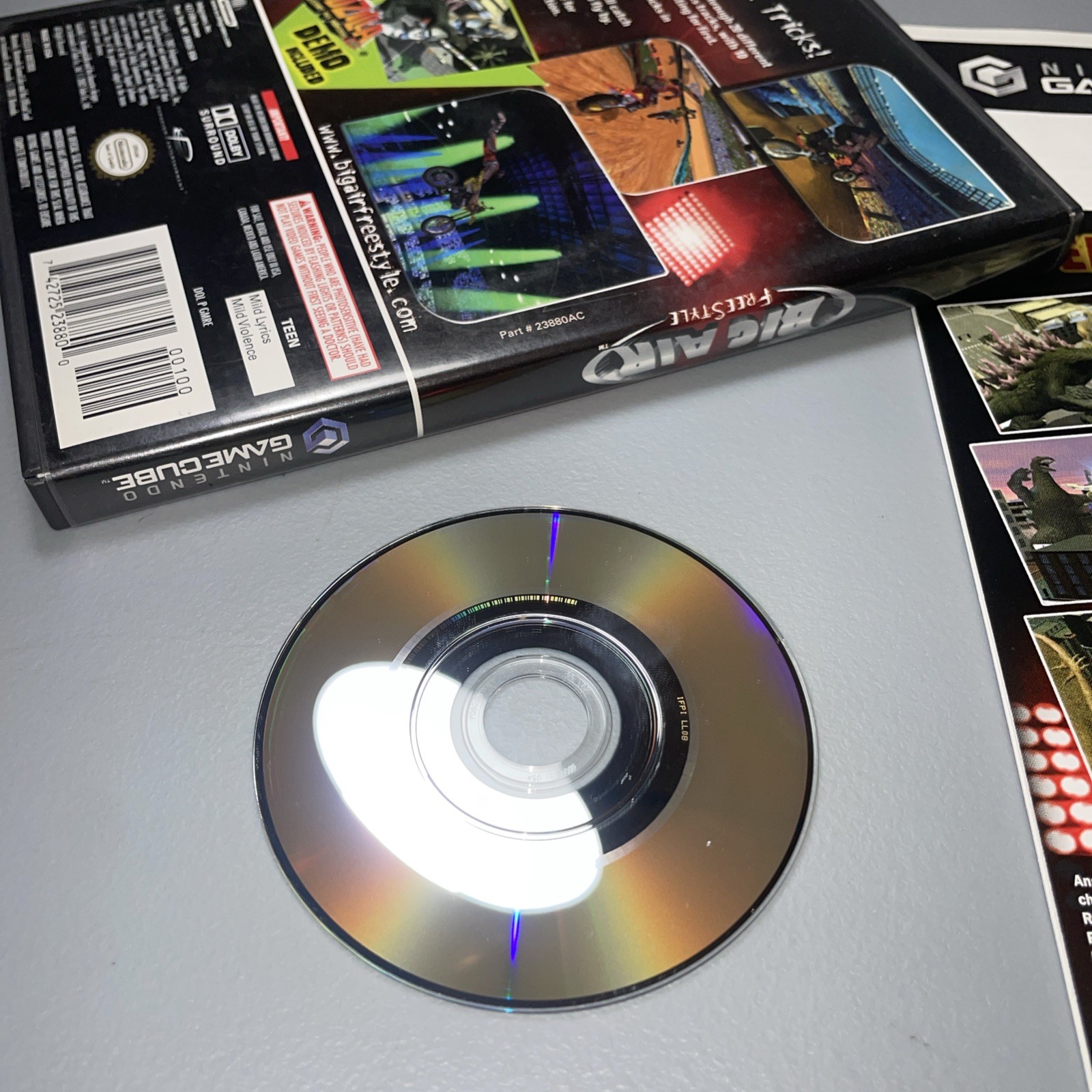 Big Air Freestyle (Nintendo GameCube, 2002) CIB Complete Clean Disc