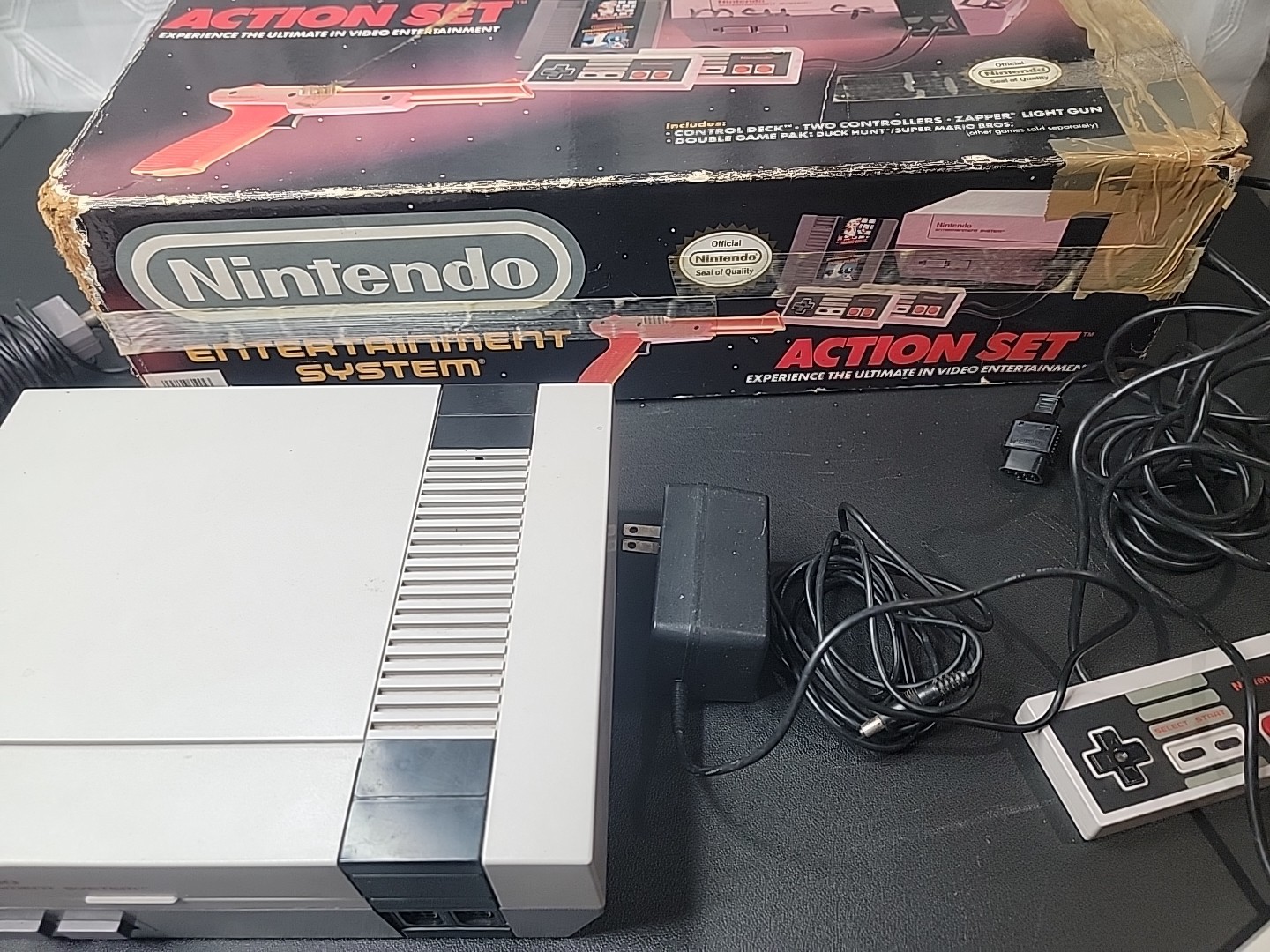 Nintendo NES Action Set Home Console – SEE PHOTOS