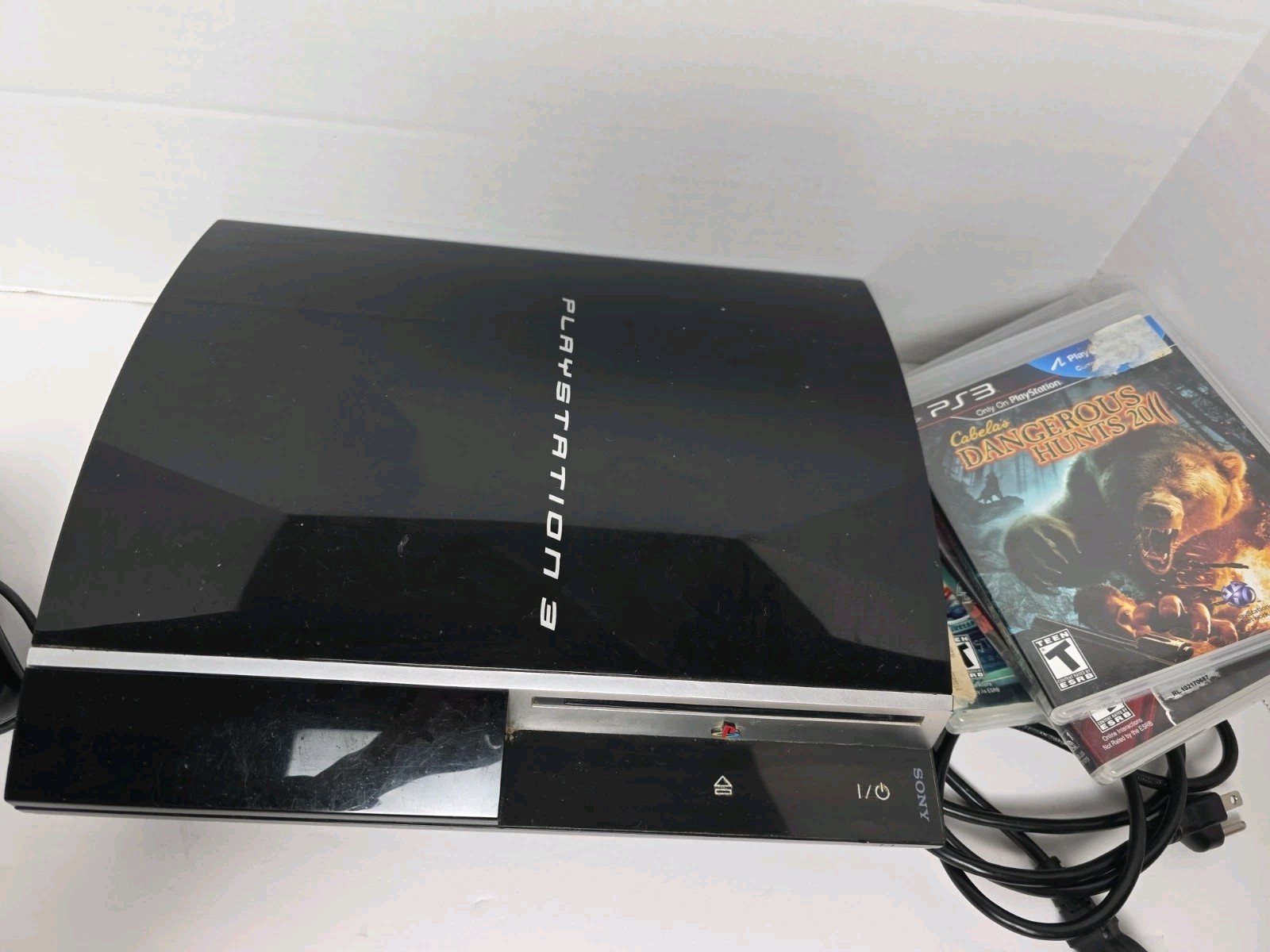 Sony PlayStation 3 PS3 Console (CECHK01) 80GB Bundle Tested Working!