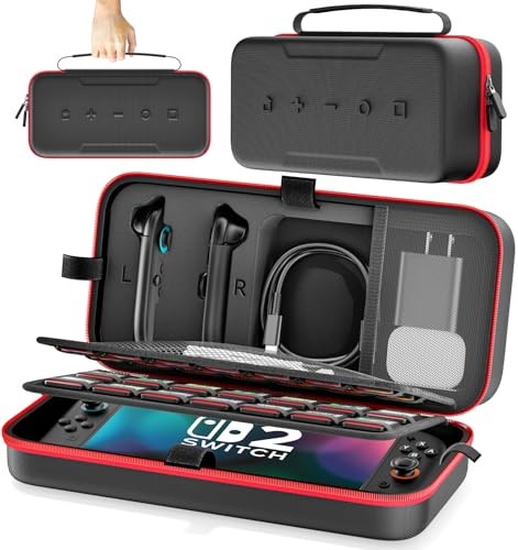 [Compatible with Switch 2/regular/OLED models] Switch case Switch bag large