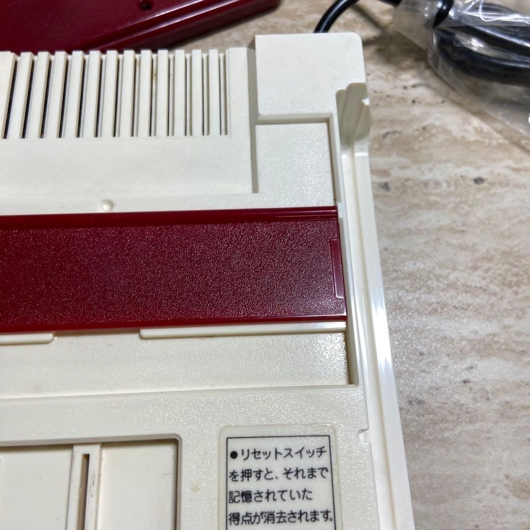 Nintendo Family Computer Famicom Square Button Console Boxed Tested Working 7157
