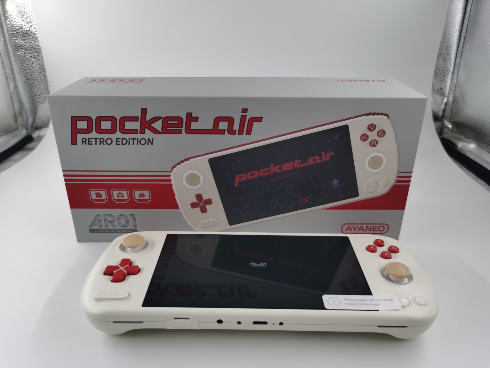 AYANEO Pocket AIR Handheld Game Console Android 12 5.5″ 1080P AMOLED Screen NEW