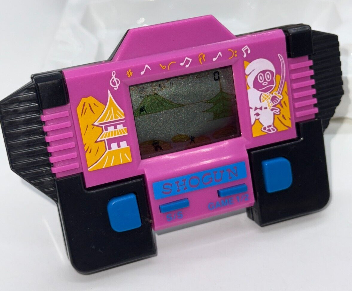 SHOGUN – LCD Game & Watch Portable Console – 1990’s – DEADSTOCK – BOXED
