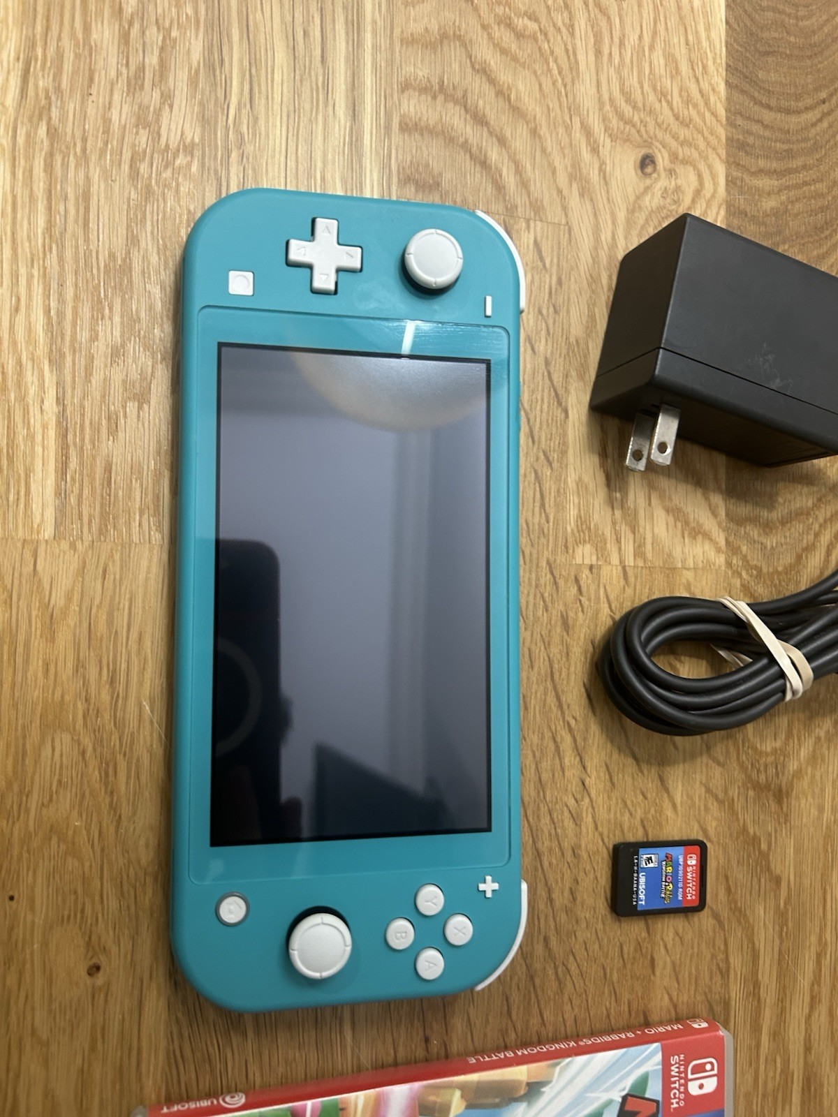 Nintendo Switch Lite Handheld Game Console Only HDH-001 Turquoise Mario Rabbids