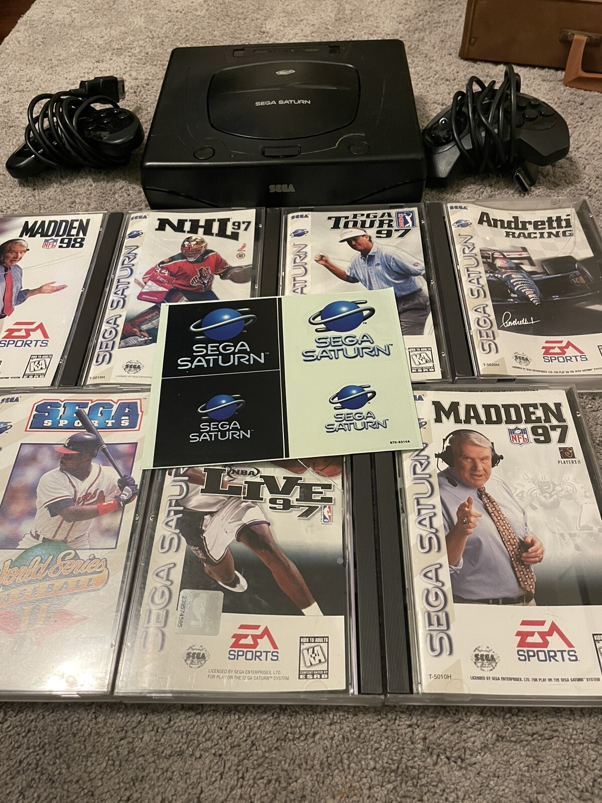 SEGA Saturn V2 Black Console