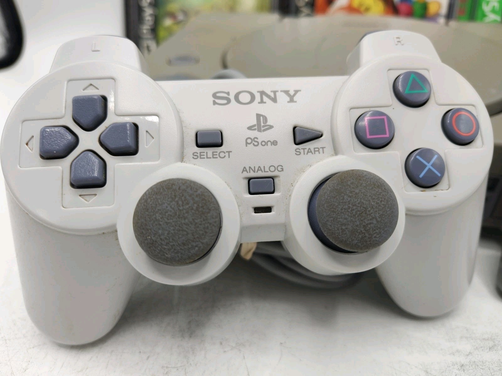 Sony PlayStation 1 Bundle SCPH-7001 + 1 Controller + 6 Games + Mem Card* Tested!
