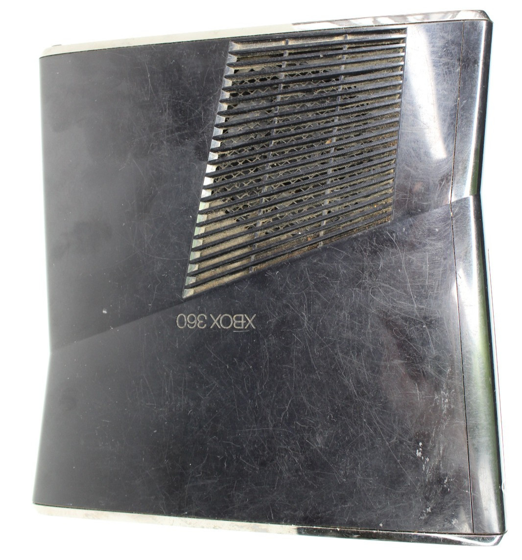 Microsoft Xbox 360 S Console Only NOT WORKING FOR PARTS ONLY Plays Games