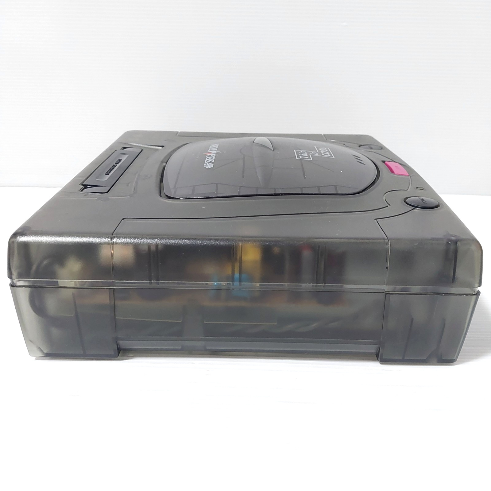Sega Saturn Skeleton Black console with Box CIB NTSC-J Tested Import Japan