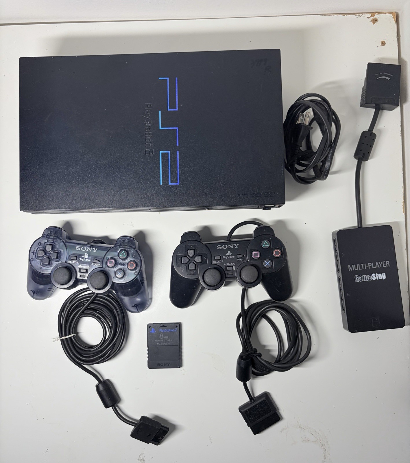 Sony PlayStation 2 PS2 Fat Console SCPH-50001 No Tested (R8) Multi-player