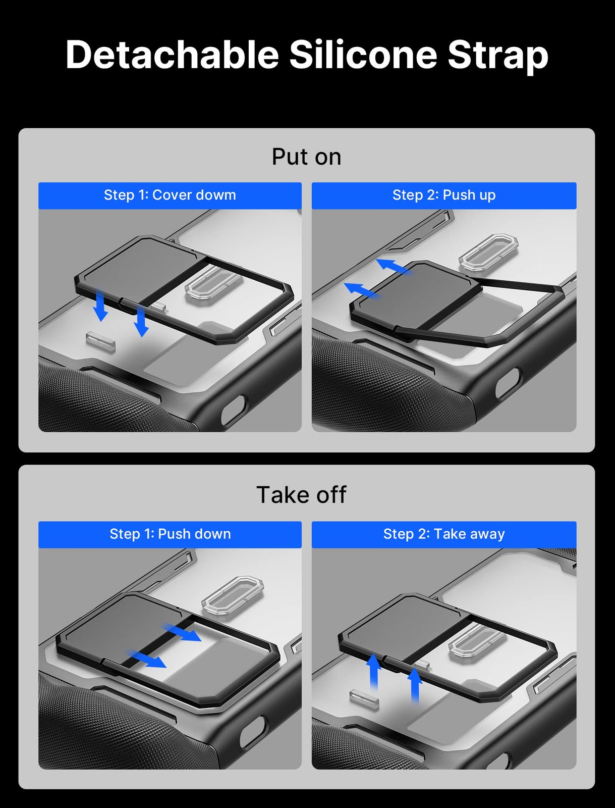 Jsaux Pc0104 Modcase Compatible With Steam Deck, Steam Deck Case Compr