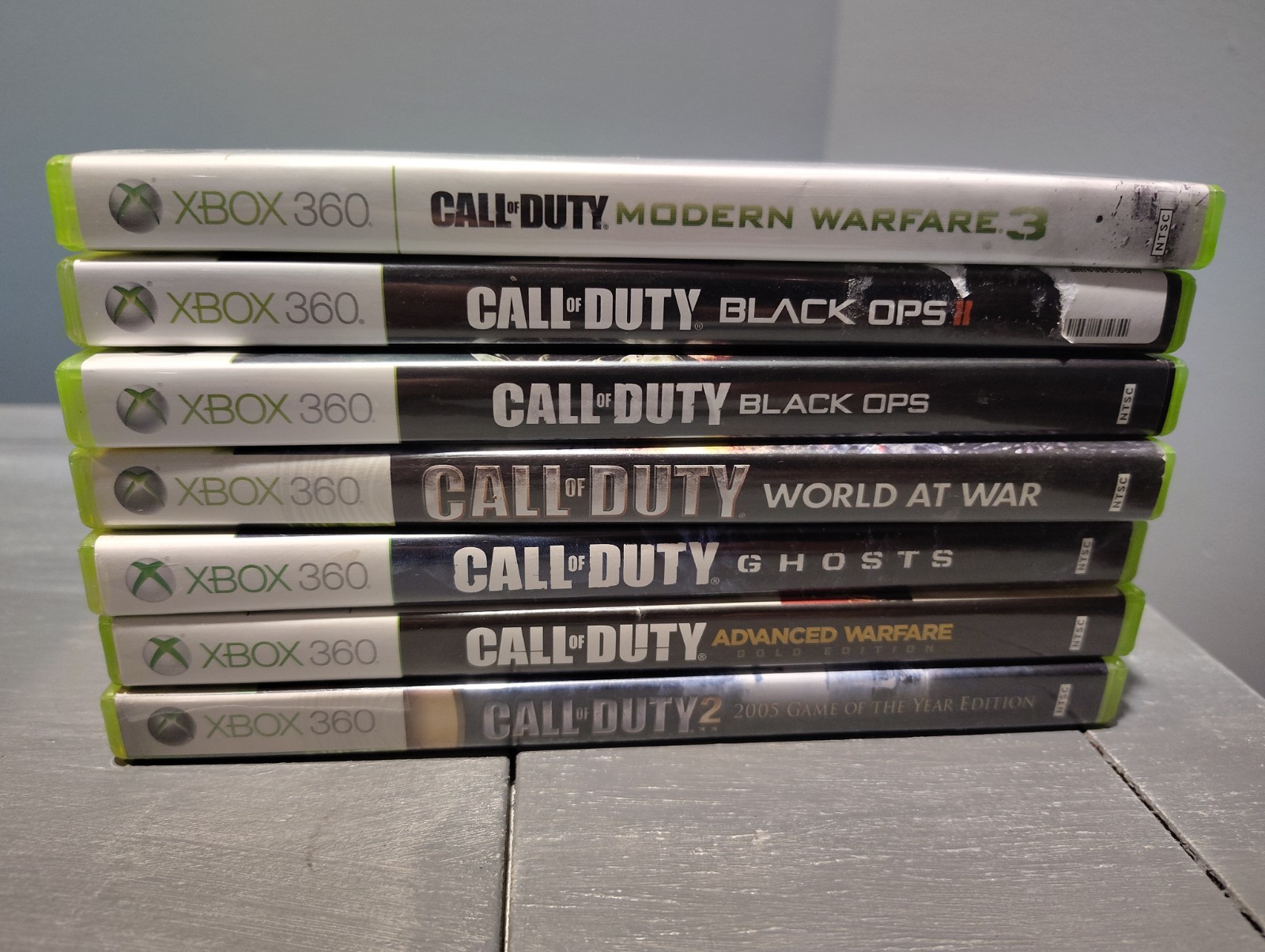 Microsoft Xbox 360 S Call of Duty: Modern Warfare 3 320GB Model 1439 w/ 7 Games