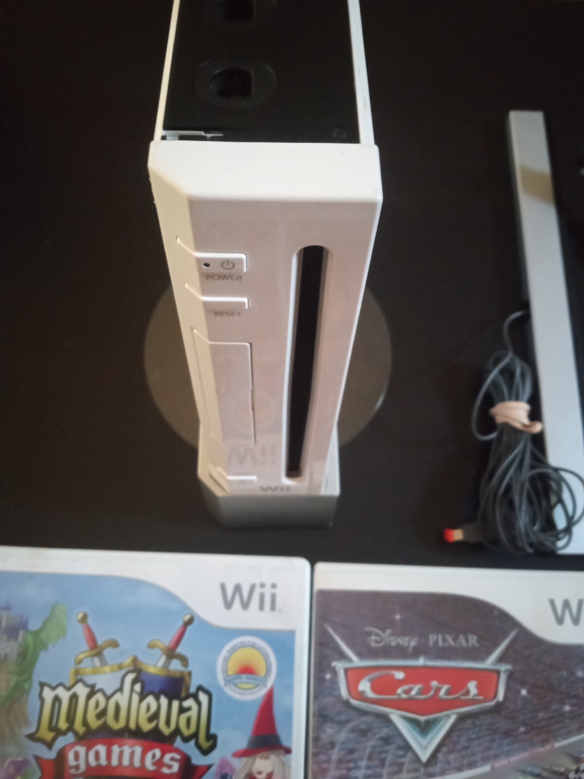 Nintendo Wii Bundle With Motion Plus Adapter & 5 Games