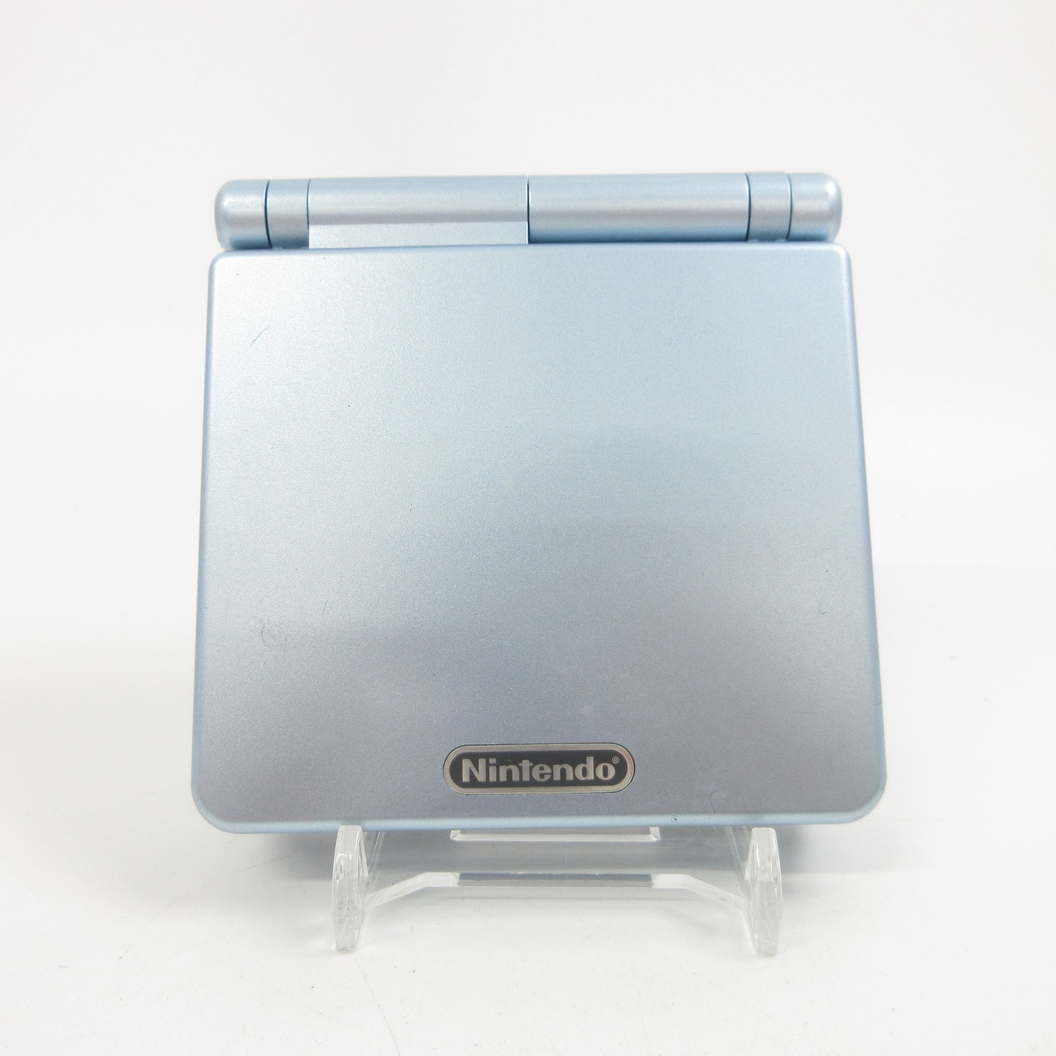 【Excellent】Nintendo GameBoy Advance SP Pearl Blue GBA Console #RET08/0608/01