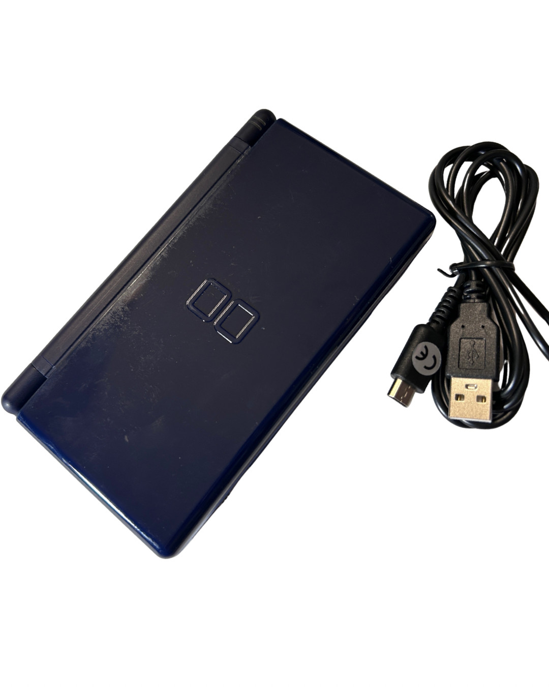 Nintendo DS Lite Dark Blue Console + 200+ Games | Pokémon | New Battery