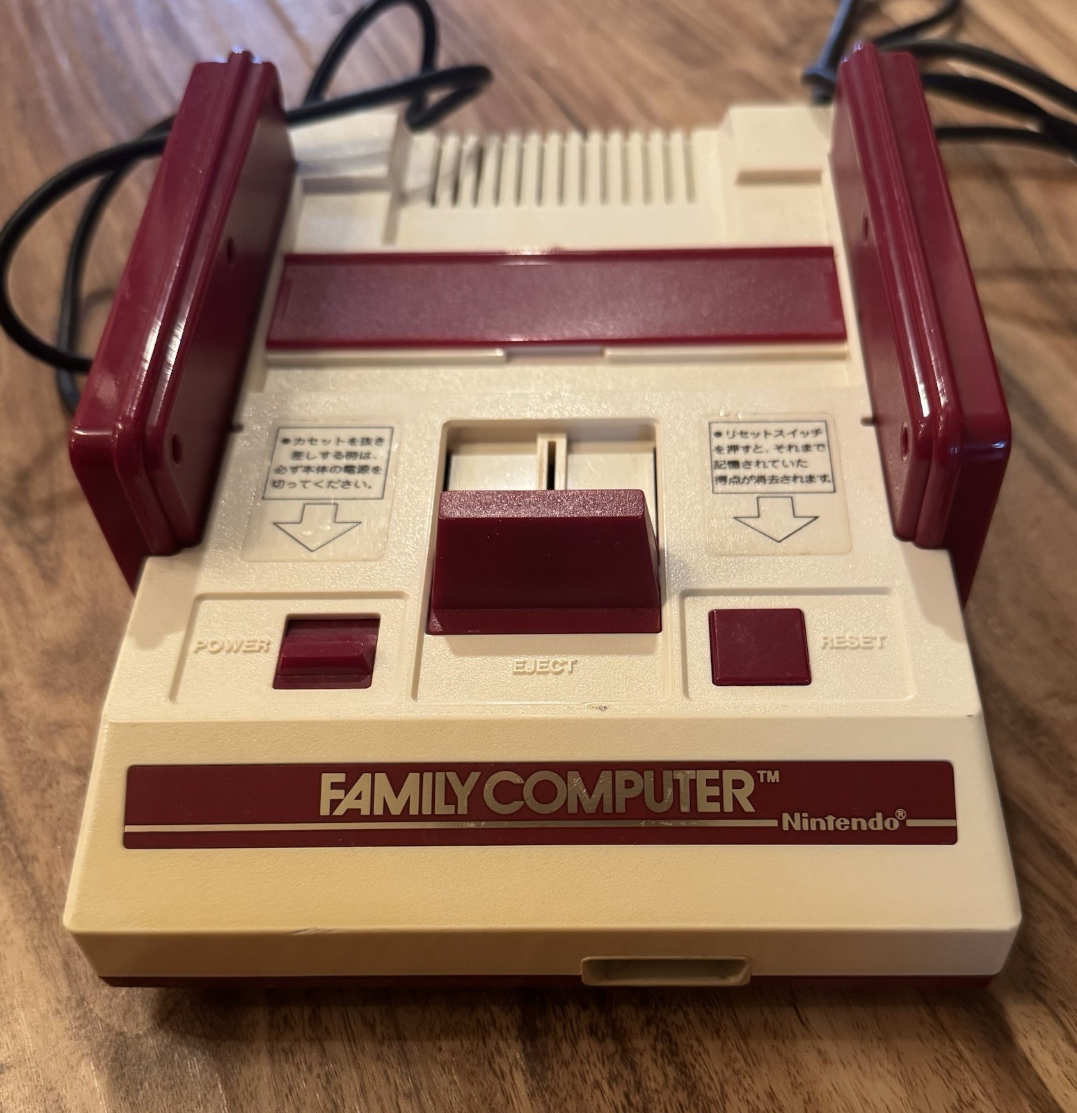 Nintendo Famicom Console First Run Square Buttons Japan Import US Seller TESTED
