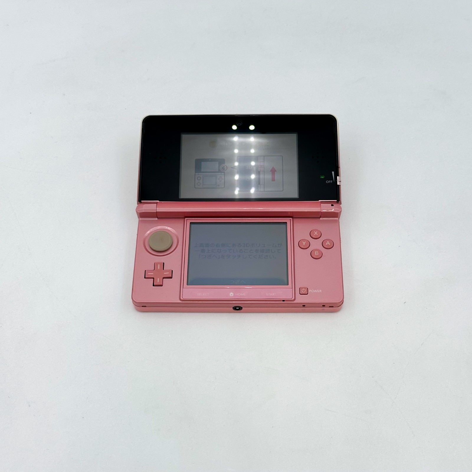 Nintendo 3DS Misty Pink Console Handheld System Japanese ver Good Condition