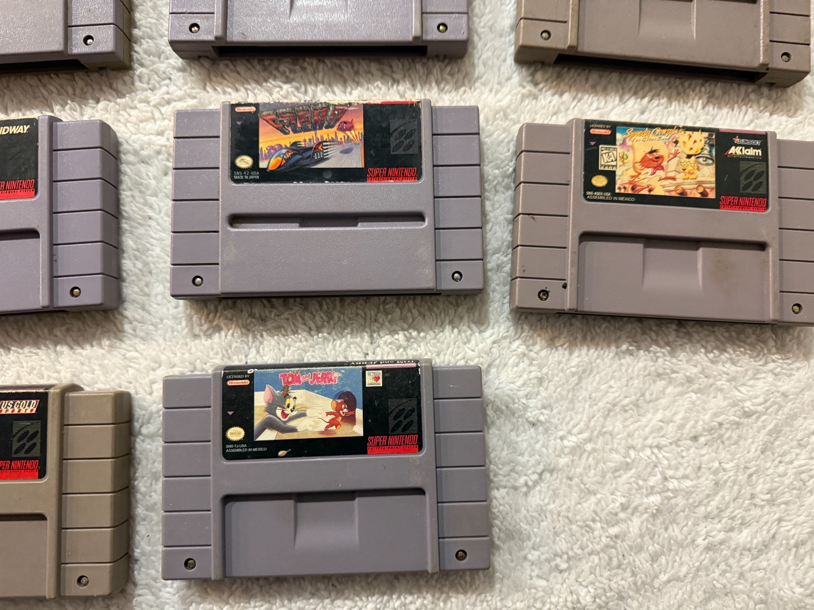 Super Nintendo SNES Jr Console Bundle 13 Games Mario TMNT Starfox & More Tested!