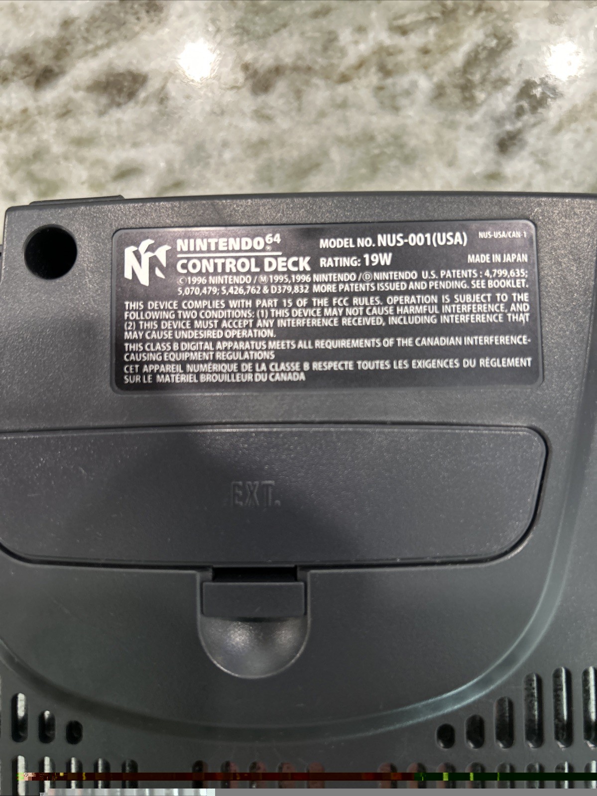 Nintendo 64 N64 Console Bundle w/ All OEM Controller, Cables, AV & Expansion