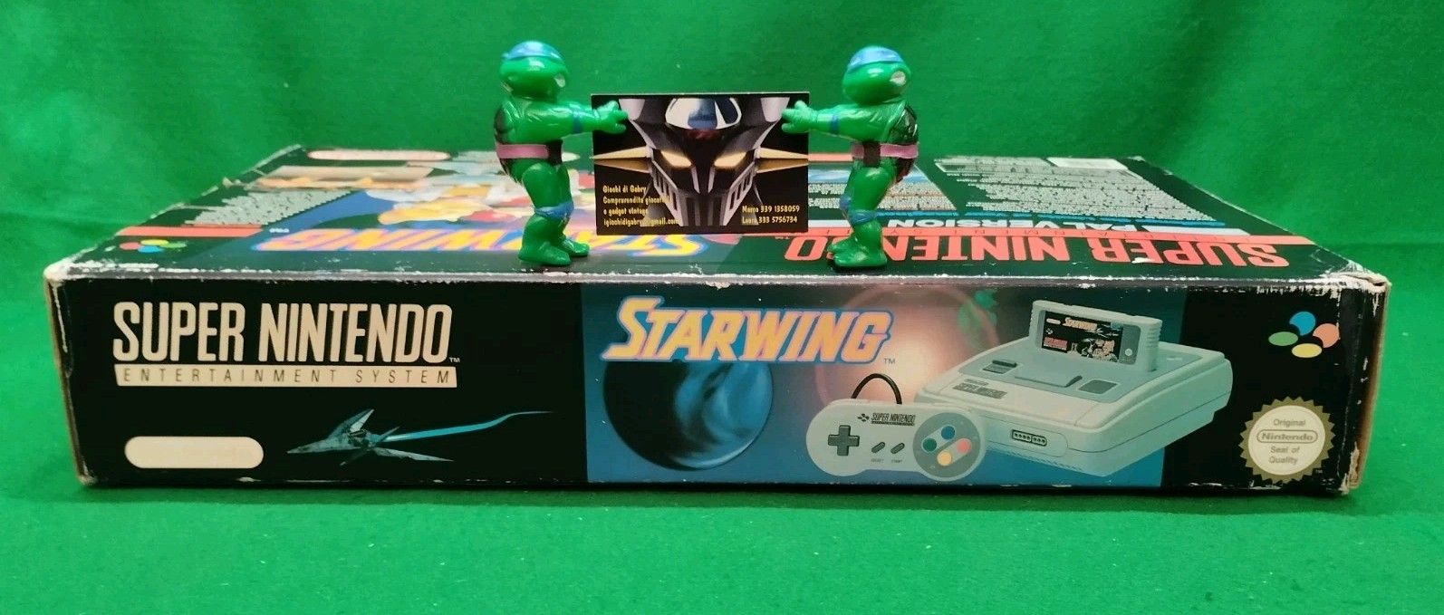 SNES SUPER NINTENDO STARWING Edition, SNSP-UKV SNSP-001 A Pal Version 1992 Japan