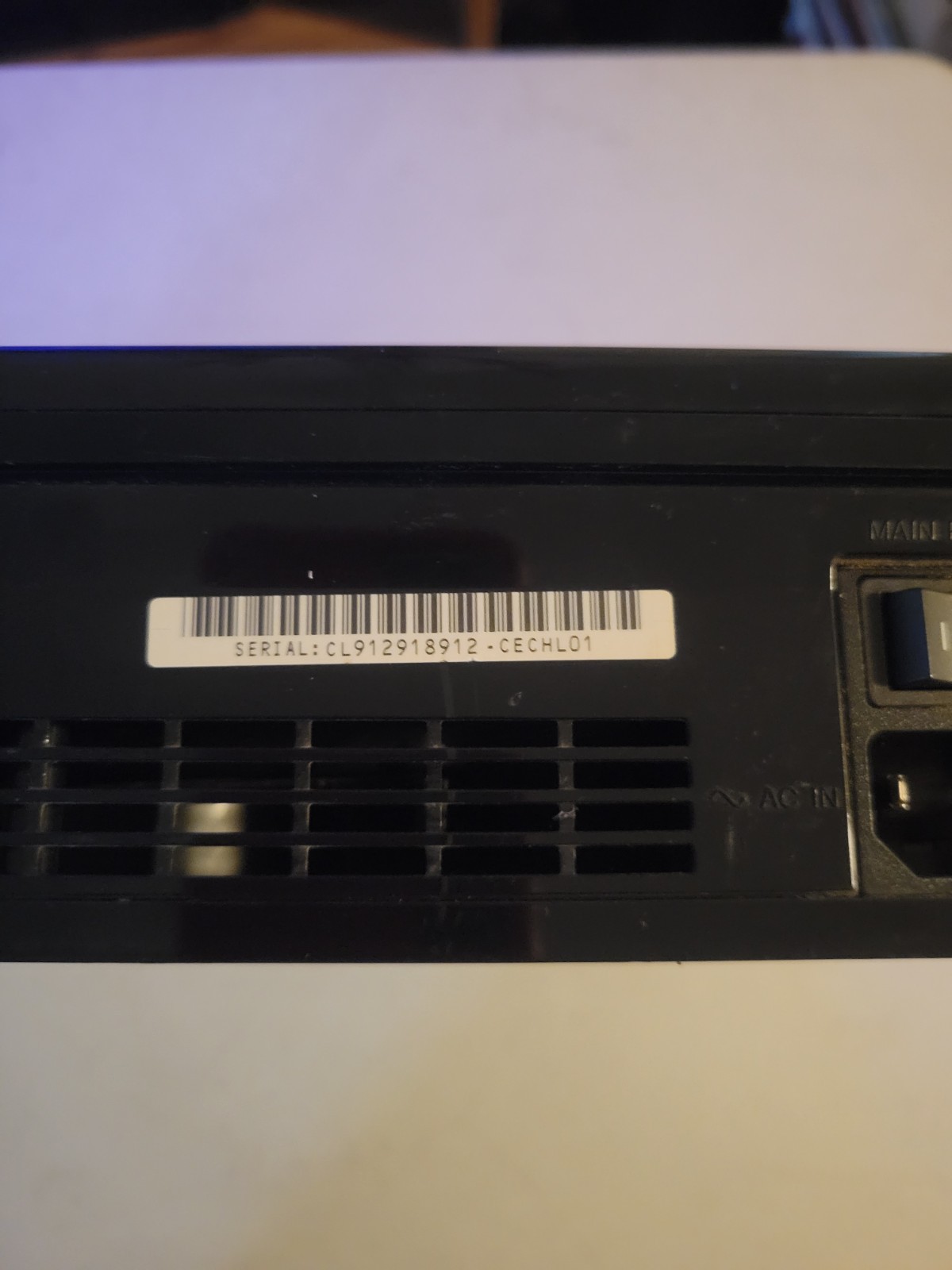 Sony PlayStation 3 System Fat PS3 80GB Console Only