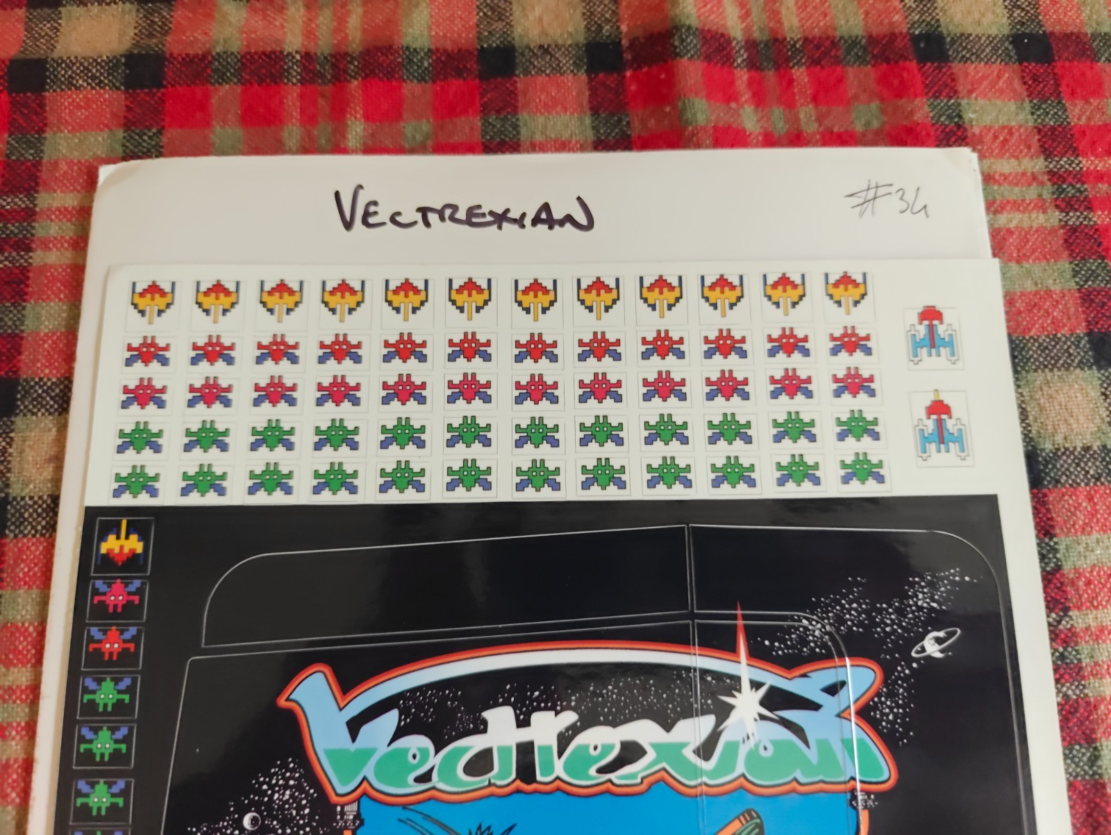 Vectrex Console VectrexWraps Vectrexian, 1st Edition 35/35 Limited Rare 2014