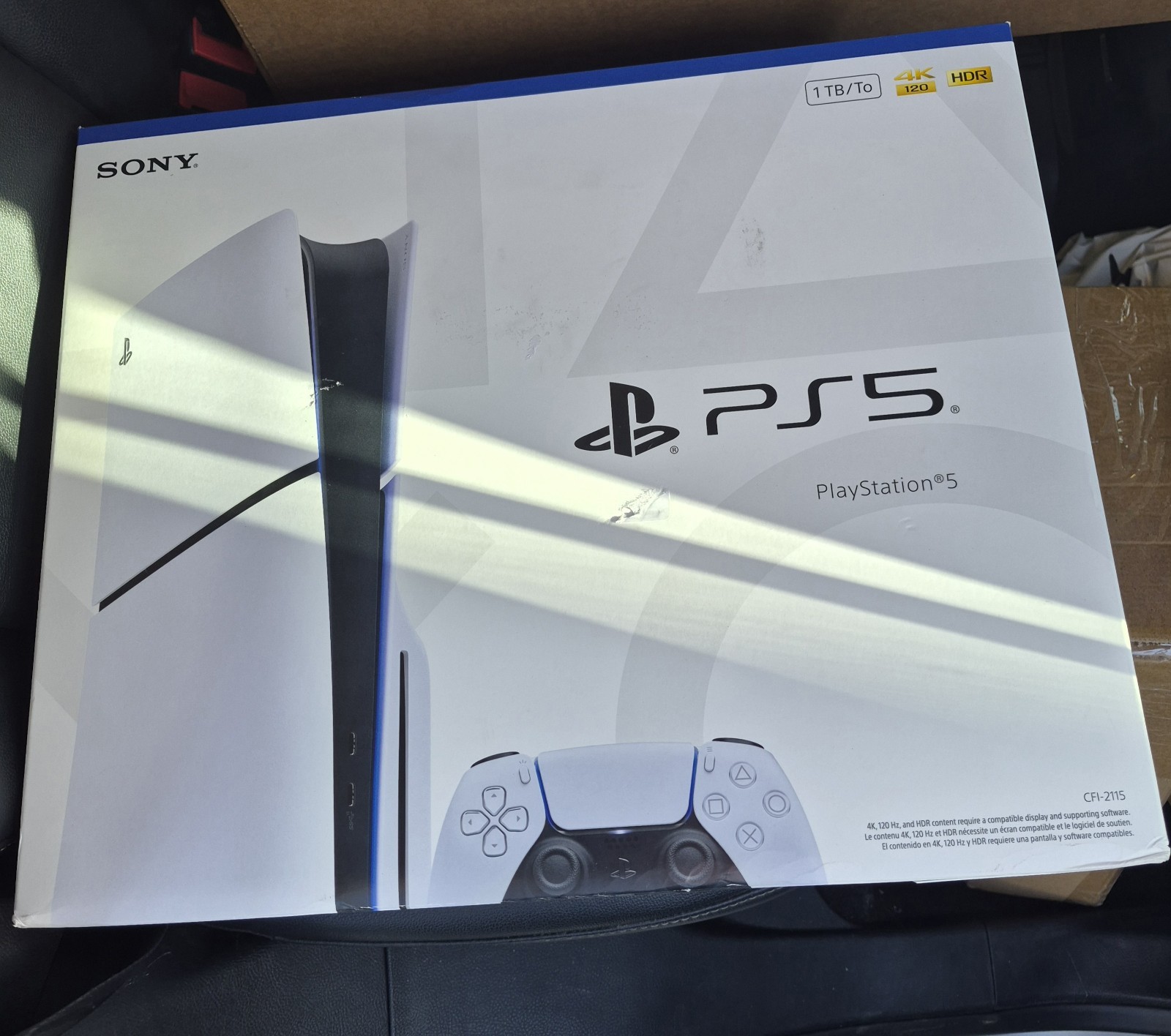 Sony PlayStation 5 Home Console 1TB White & Black 4K HDR Wi-Fi Capability