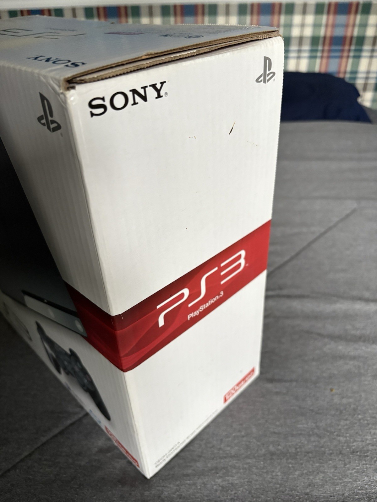 Sony Playstation 3 Slim Console 120GB – COMPLETE IN BOX- CECH-2001A Great shape