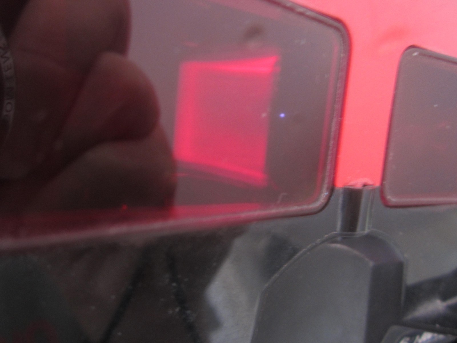 FOR PARTS Nintendo Virtual Boy Console VUE-001 W/MARIO TENNIS POWERS ON NO IMAGE