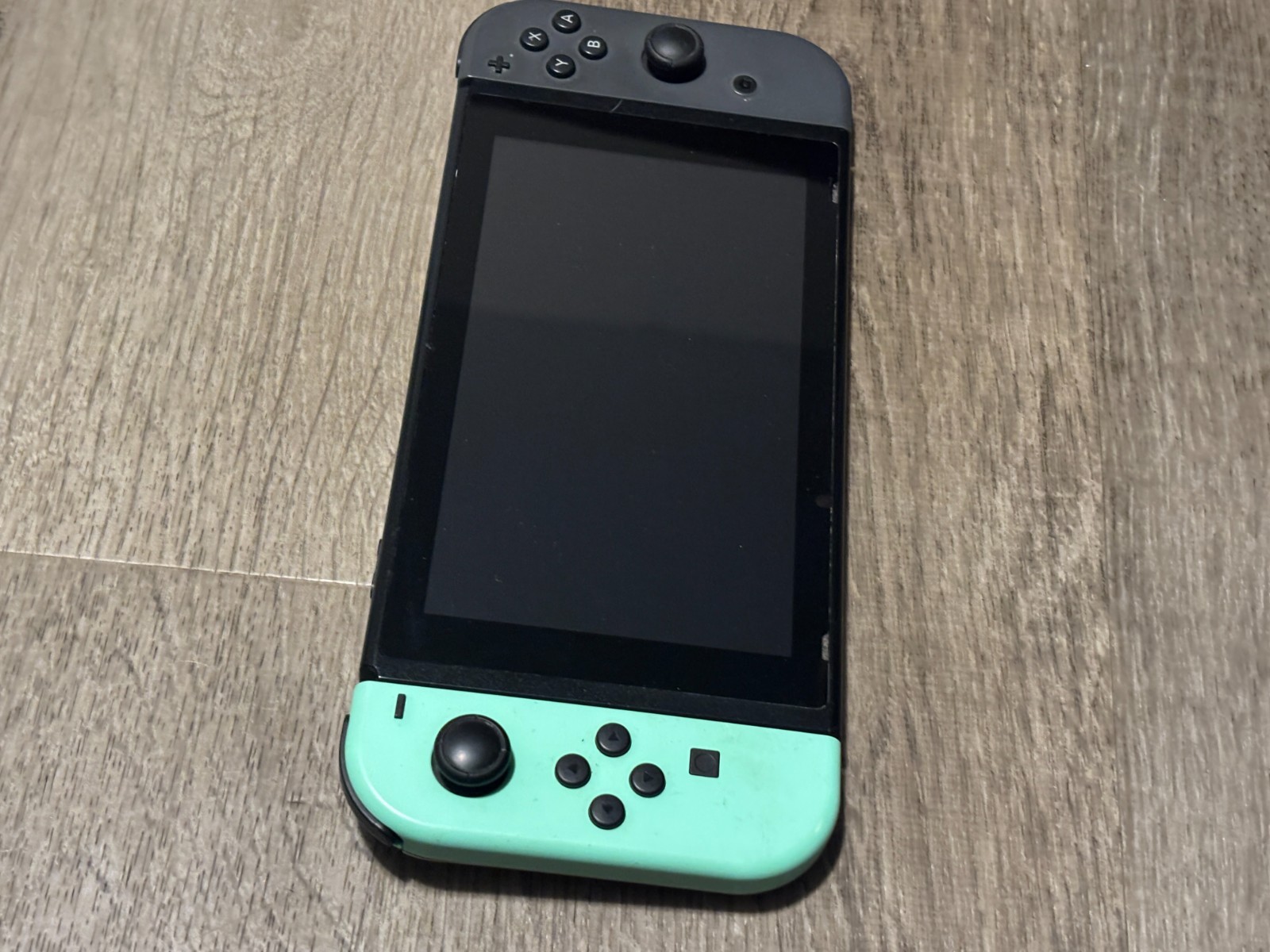 Nintendo Switch HAC-001 Console System Black Gray Teal Joy-Con Read Description
