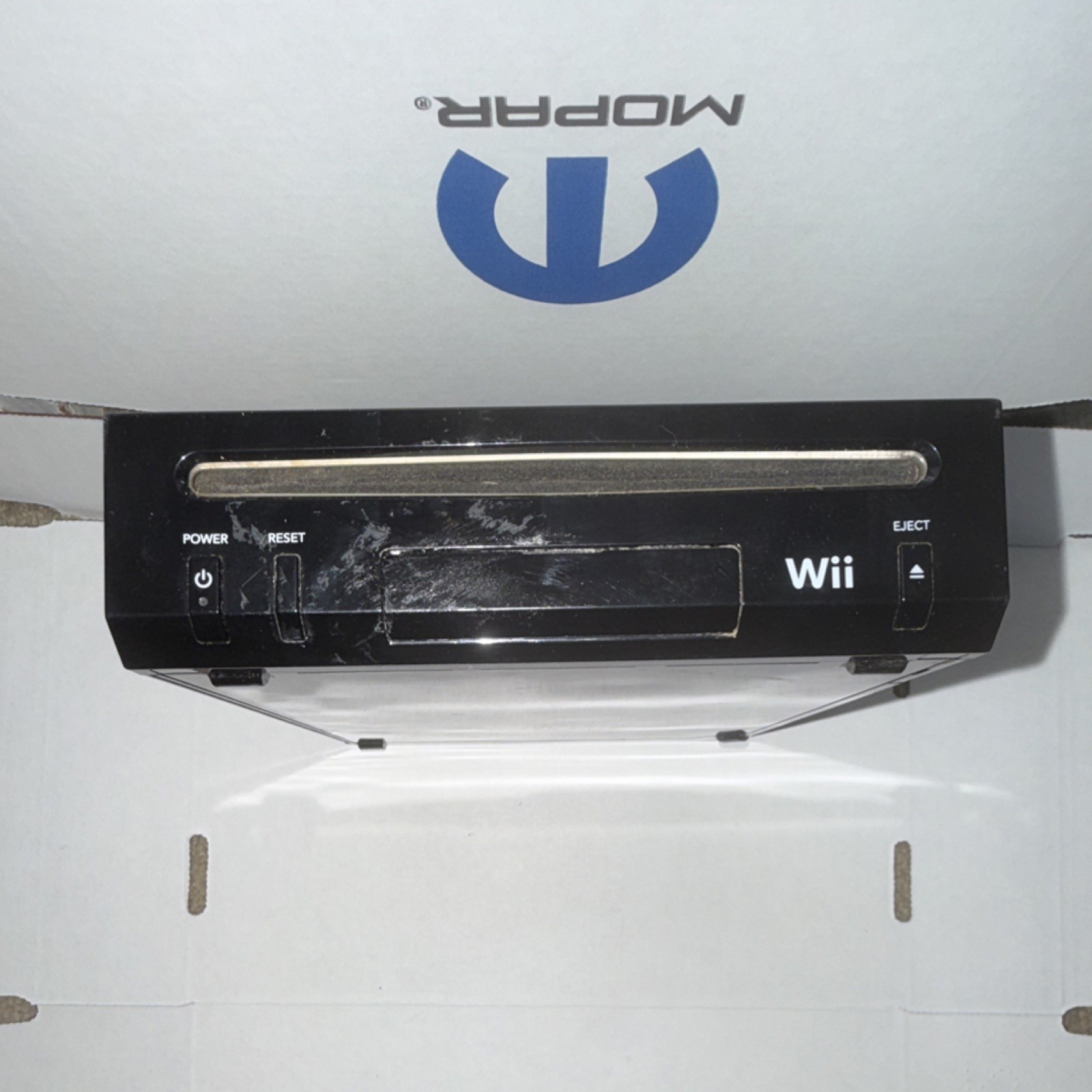 Nintendo Wii RVL-101 (USA) Black Home Console No Cords No Controllers Tested