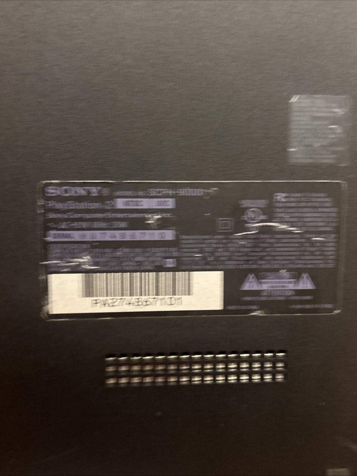 Sony PlayStation 2 – Slim Home Console – Black Tested Works w/ Controller +++