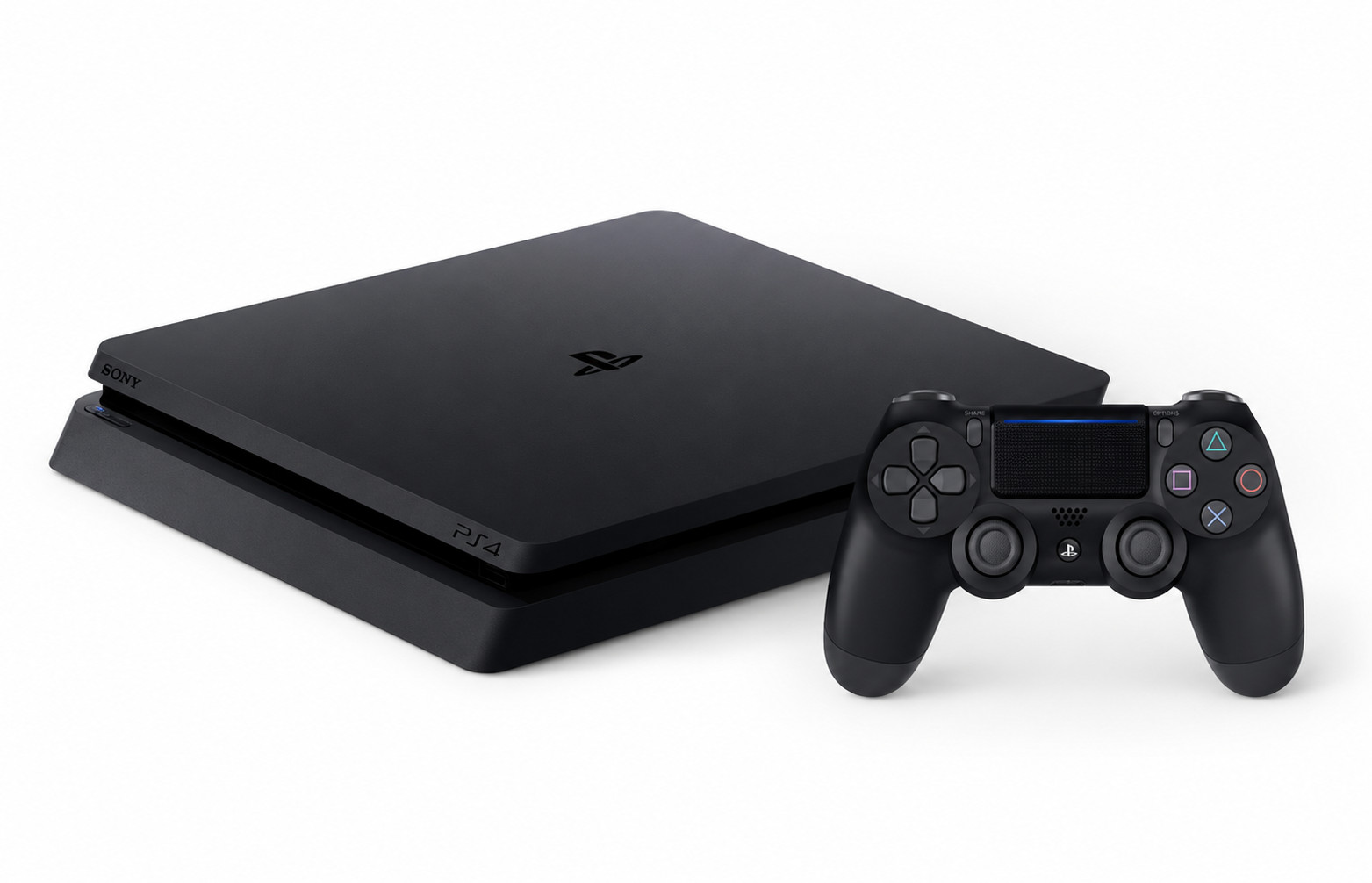 Sony PlayStation 4 Slim 500GB Gaming Console – Black