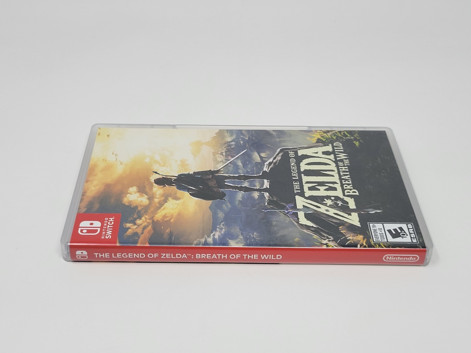 Nintendo Switch Lite Gray Handheld System W/ Case + Zelda BOTW & Skyward Sword